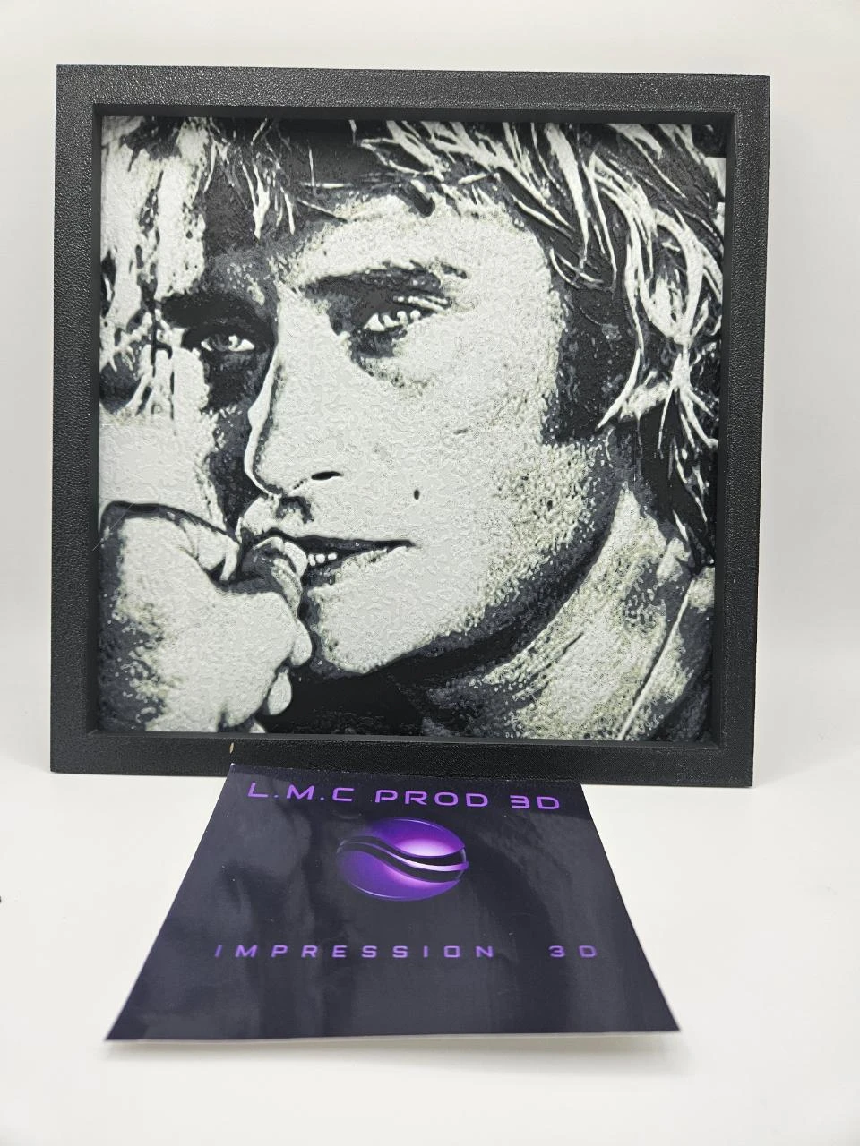 CADRE JOHNNY HALLYDAY